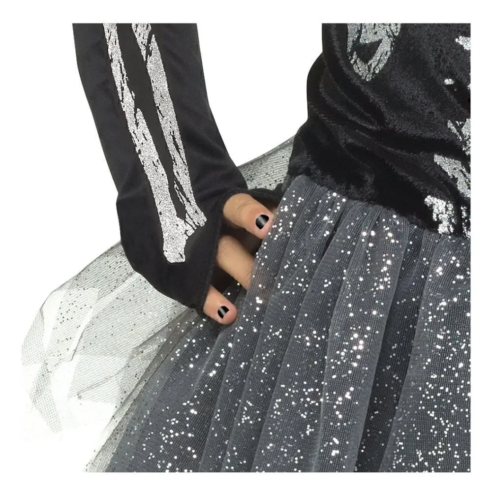 Nwt Hallowen Girl Skeleton CHILD Girls Costume NEW Dress